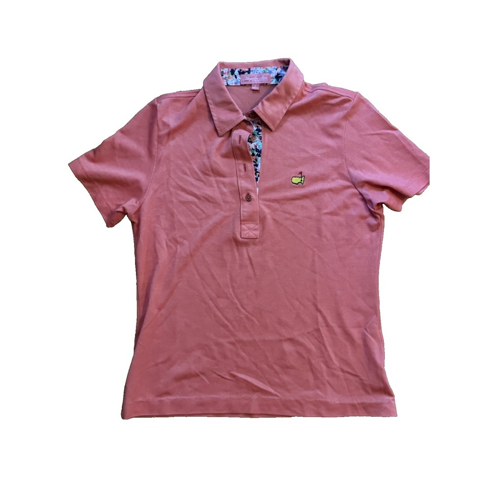 Magnolia Lane Masters Women's Size Medium Pink Polo Shirt